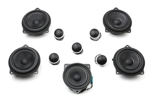 BACKORDERED - SHIPS SECOND HALF OF JULY - RECOMMEND YOU ORDER NOW, LIMITED FUTURE INVENTORY - Stage One BMW Speaker Upgrade for F25/F26 X3/X4 with Standard Hi-Fi