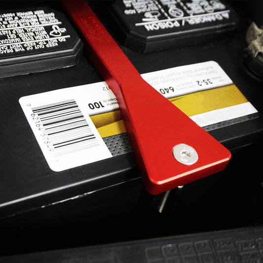 ZSPEC Battery Hold Down/Bracket, Billet Bracket w/ Stainless Hardware