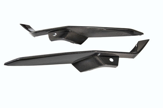 Carbon Fiber Front Bumper Grille Inserts - Chevrolet Corvette C8 Z06