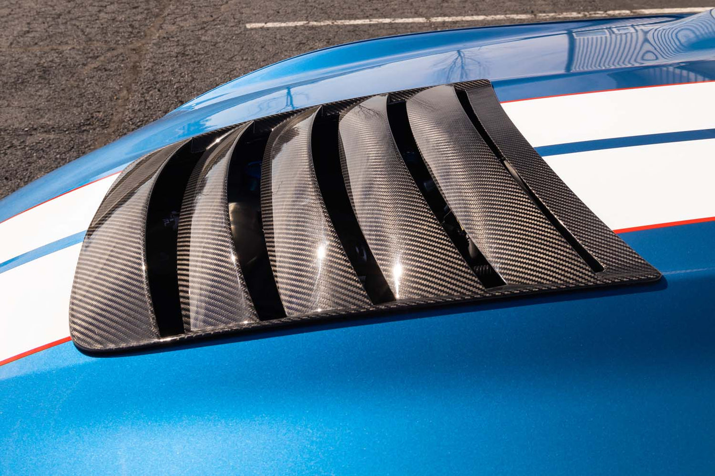 Verus - Carbon Hood Louver Kit || S550 (GT350)
