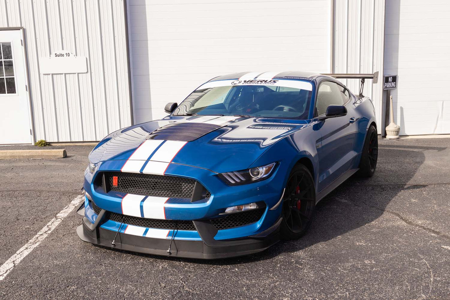 Verus - Carbon Hood Louver Kit || S550 (GT350)
