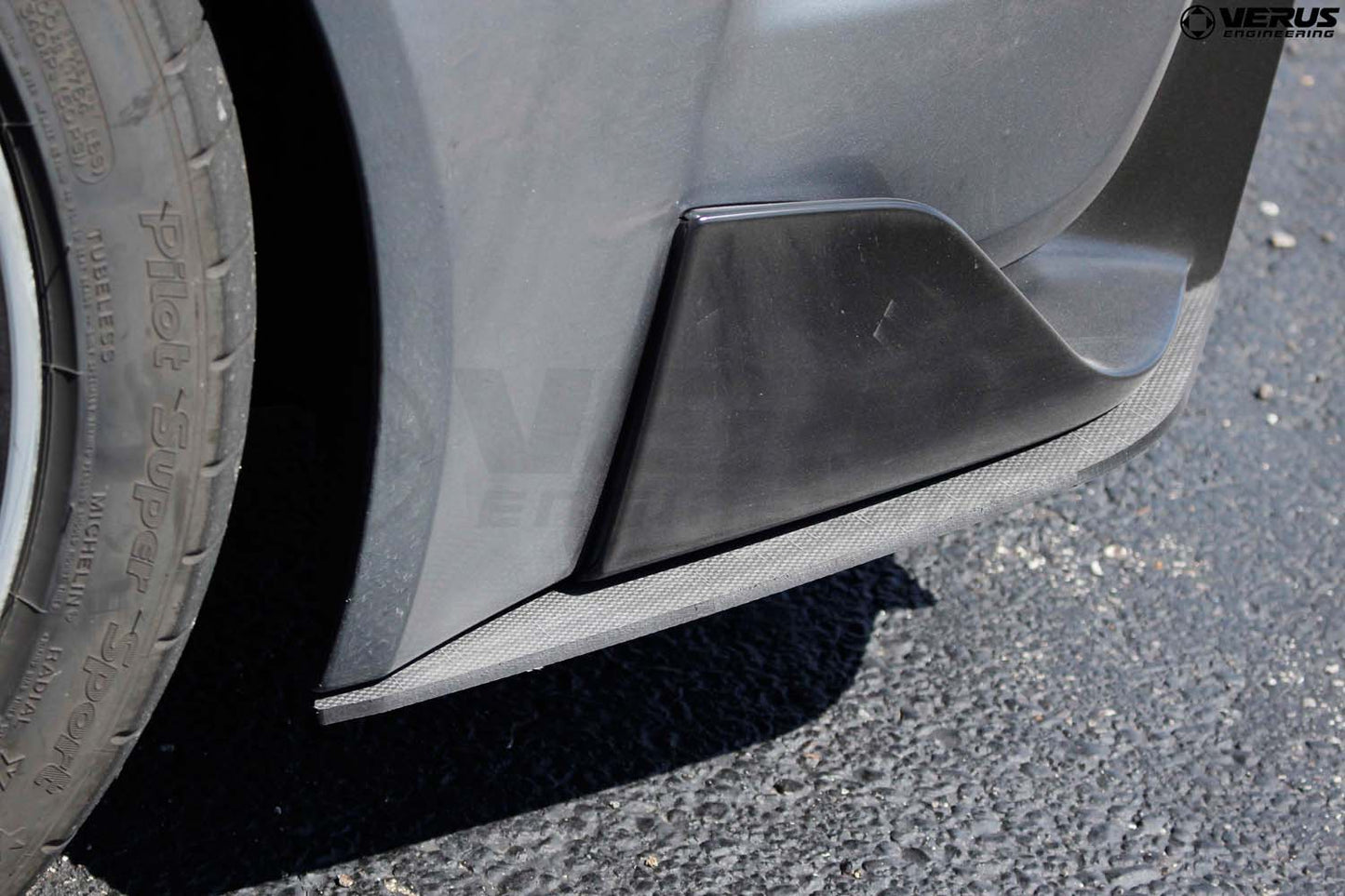 Verus - Carbon Polyweave Rear Spat Kit || A9x