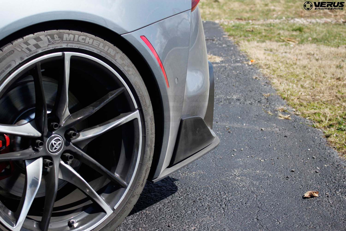 Verus - Carbon Polyweave Rear Spat Kit || A9x
