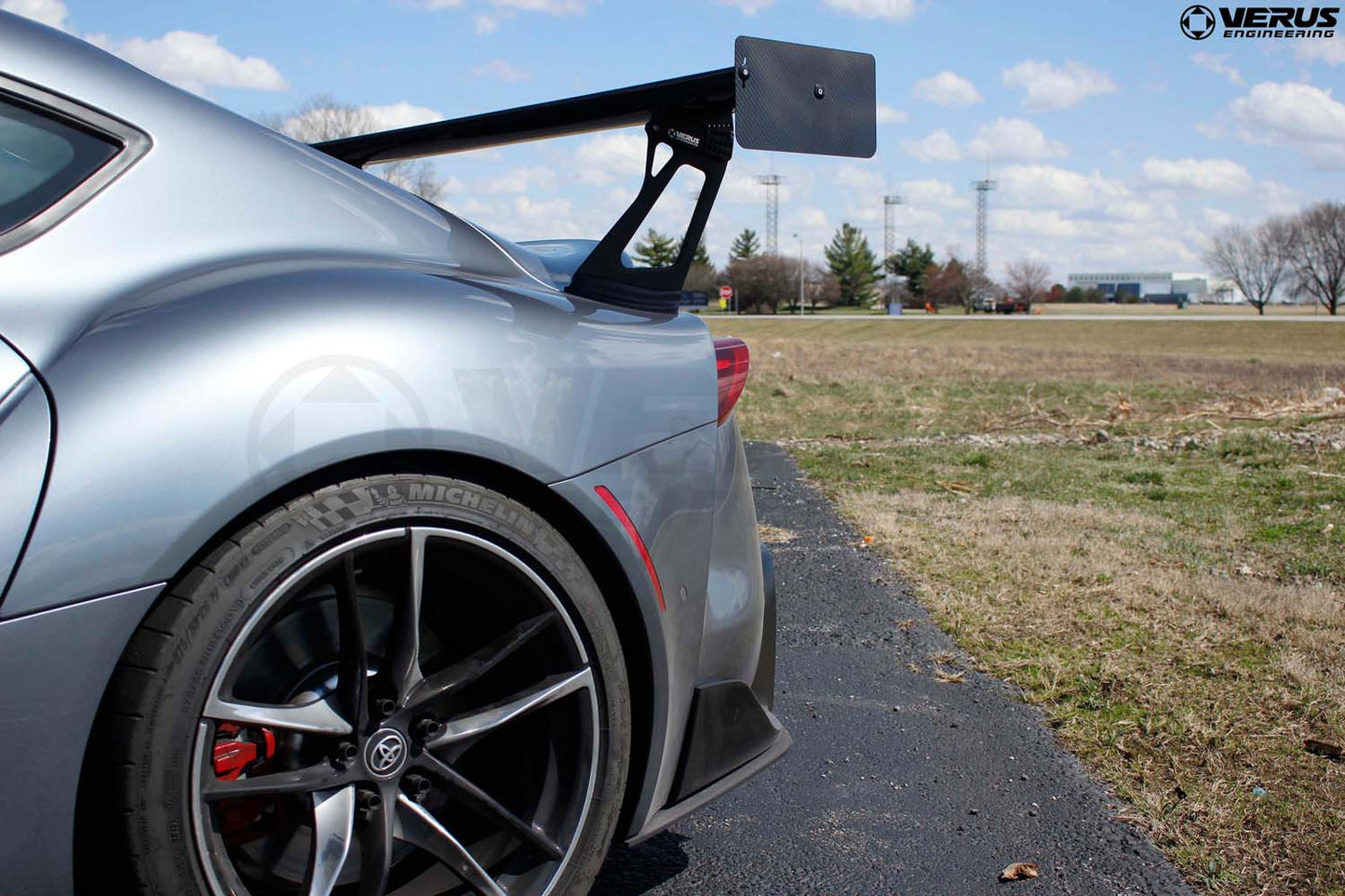 Verus - Carbon Polyweave Rear Spat Kit || A9x