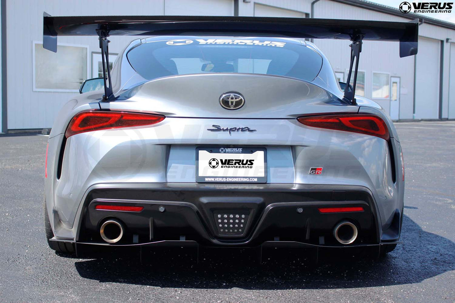 Verus - Carbon Polyweave Rear Spat Kit || A9x