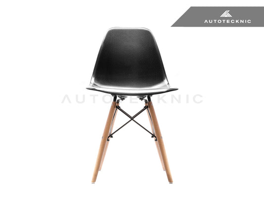 AutoTecknic Midcentury Dry Carbon Dowel-Leg Side Chair