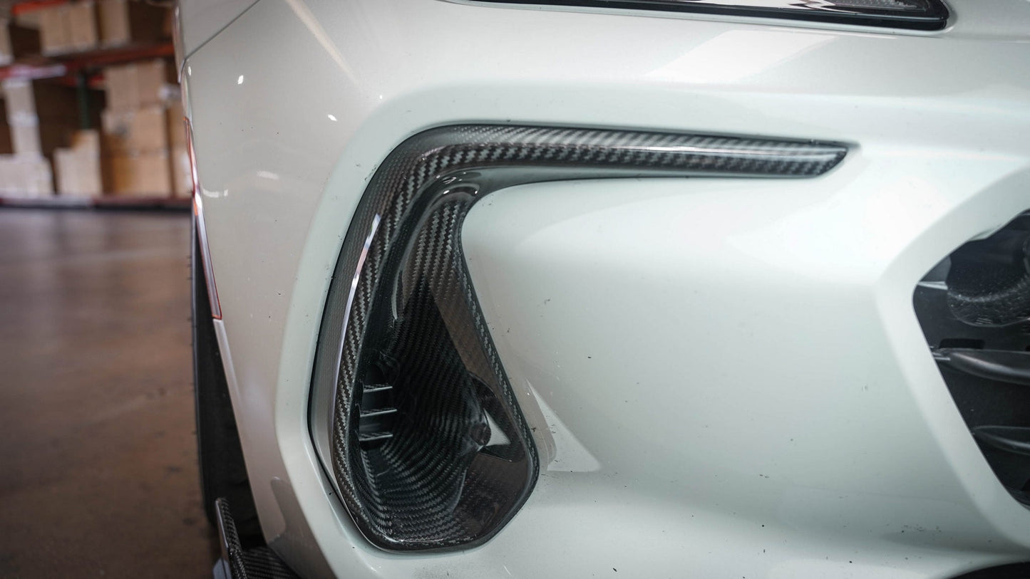 Carbon Fiber Subaru BRZ Front Bumper Scoop 2022-2024