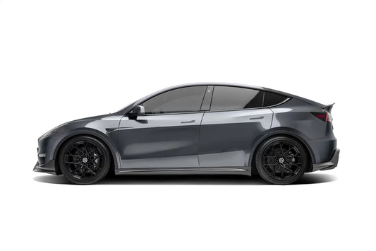 ADRO - PrePreg Carbon Fiber Side Skirts || Model Y