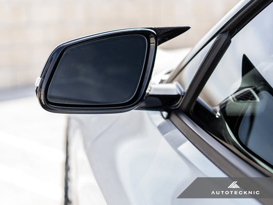 AutoTecknic Replacement Aero Carbon Mirror Covers - A90 Supra 2020-Up