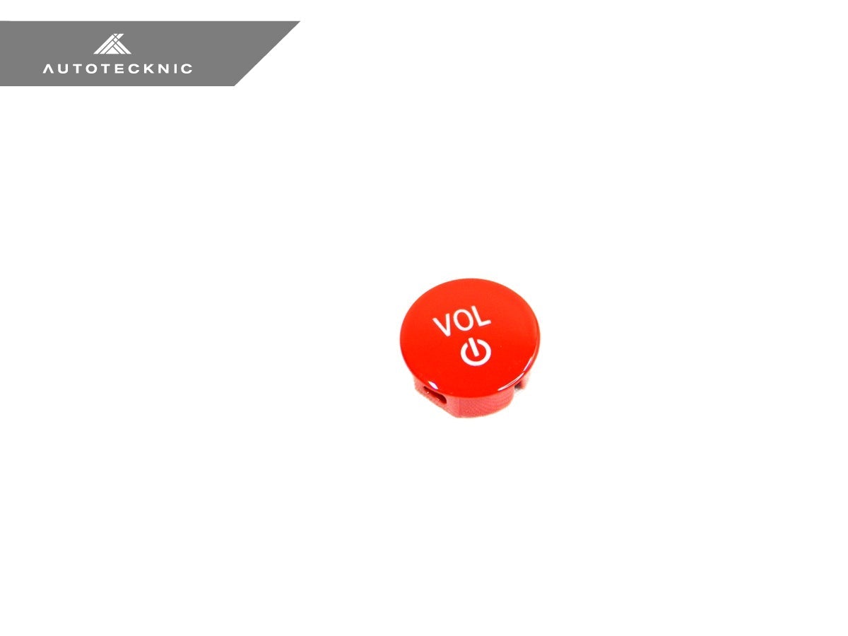 AutoTecknic Bright Red Audio Volume Button - G22/ G23/ G26 4-Series