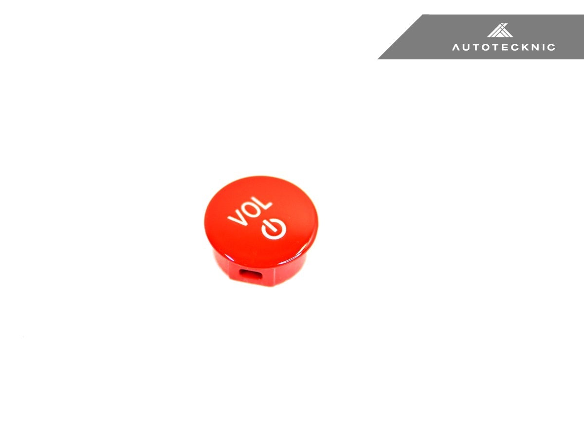 AutoTecknic Bright Red Audio Volume Button - G22/ G23/ G26 4-Series