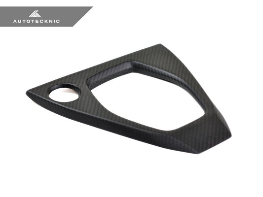AutoTecknic Dry Carbon Shift Console Cover - Nissan R35 GTR 2017-Up