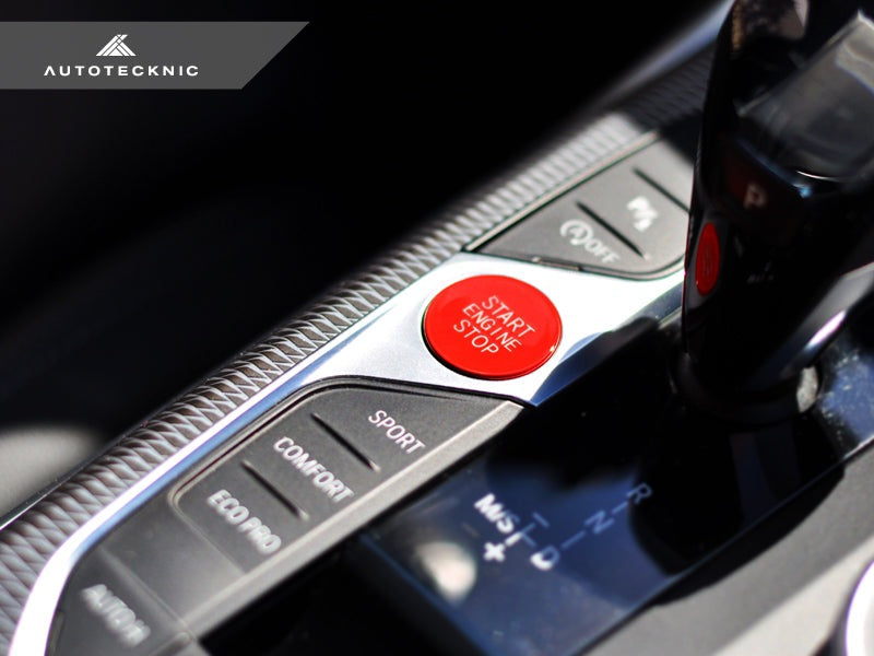 AutoTecknic Red Start Stop Button - G05 X5 | G06 X6 | G07 X7