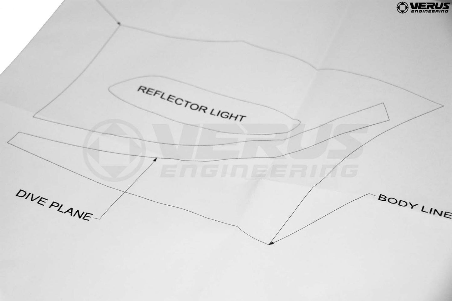 Verus - Dive Panel (Canard) Kit || E9x