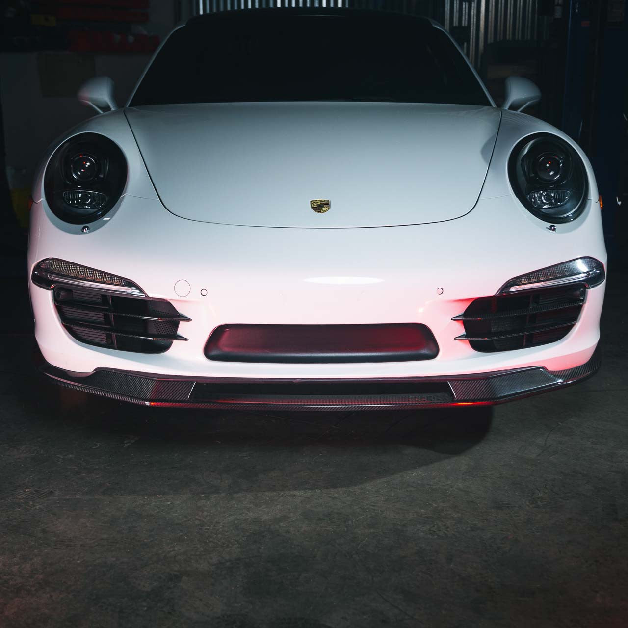 Rennline - Carbon Fiber Front Lip || 991.1 (C2/C2S/C4/C4S models with standard bumper)