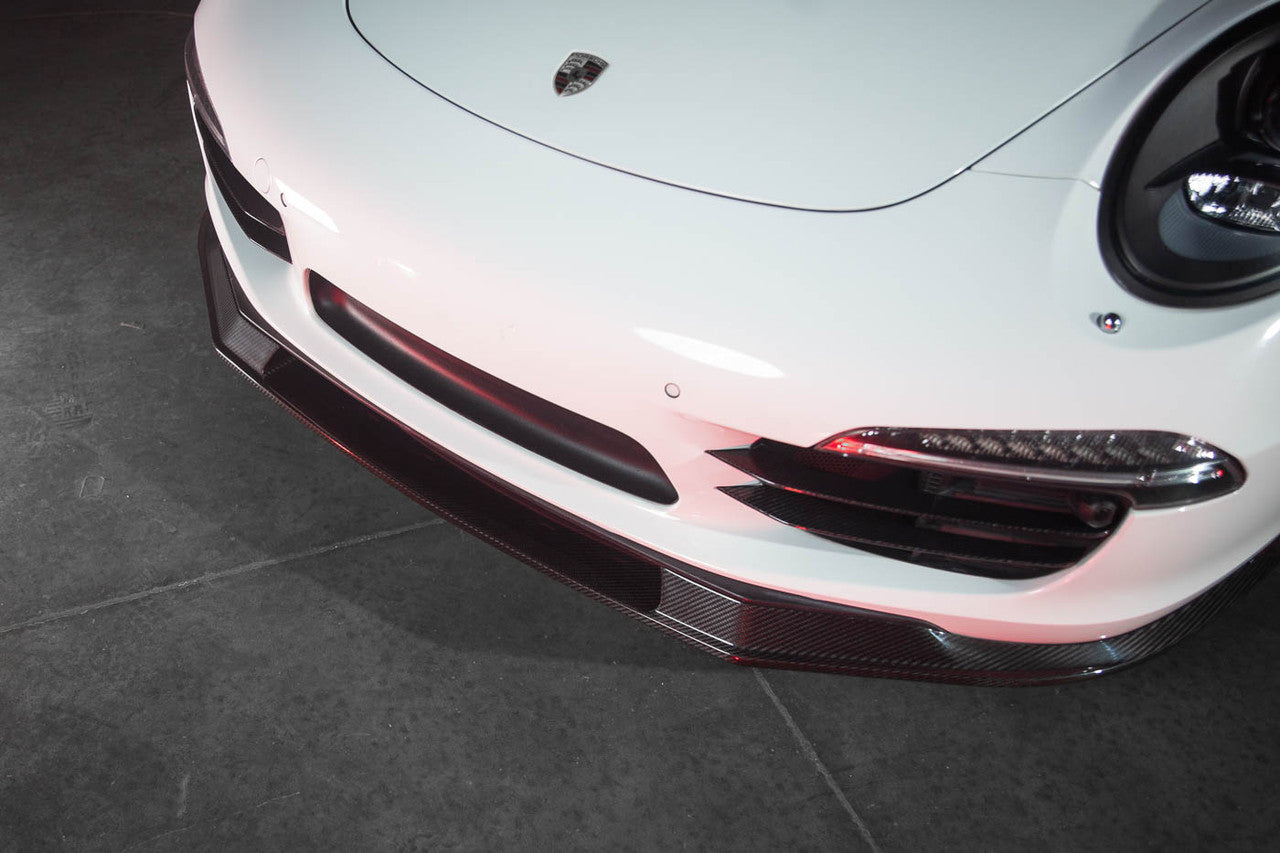 Rennline - Carbon Fiber Front Lip || 991.1 (C2/C2S/C4/C4S models with standard bumper)