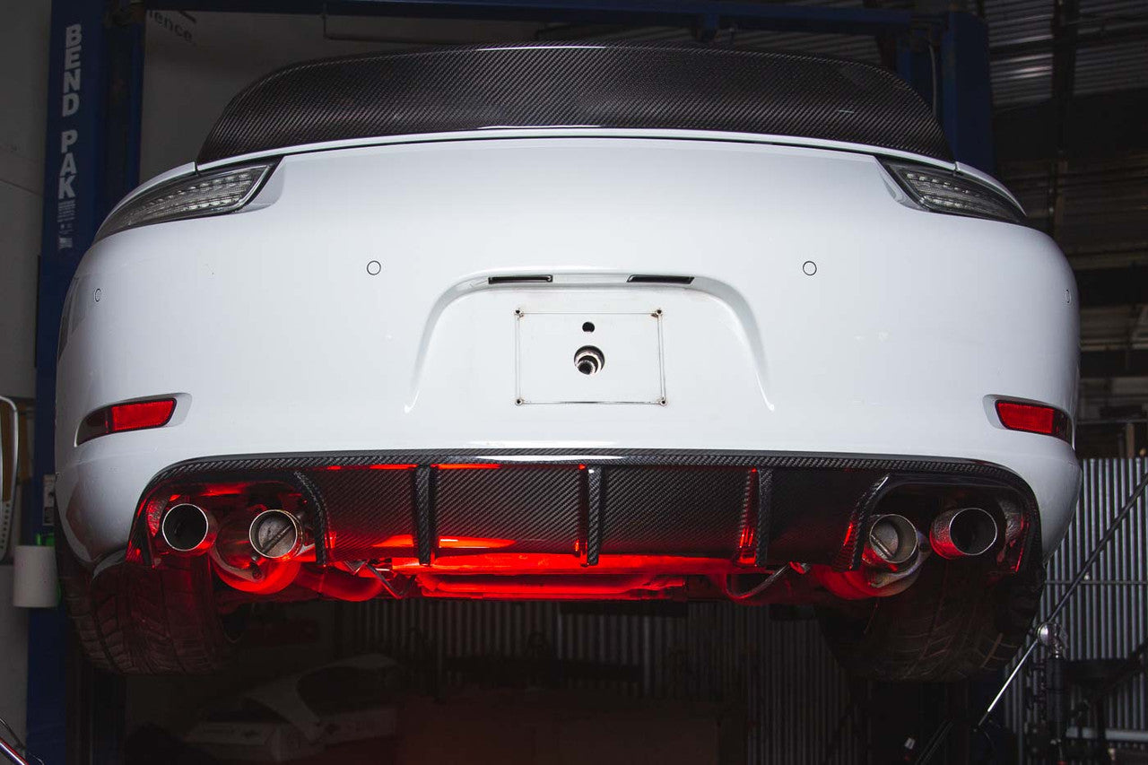 Rennline - Carbon Fiber Rear Diffuser || 991.1(C2/C2S/C4/C4S/GTS)