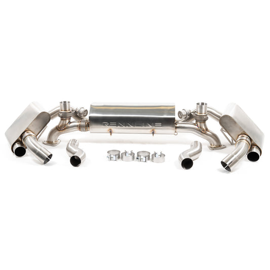 Rennline - Stainless Valved Exhaust || 991.1 (C2/C2S)