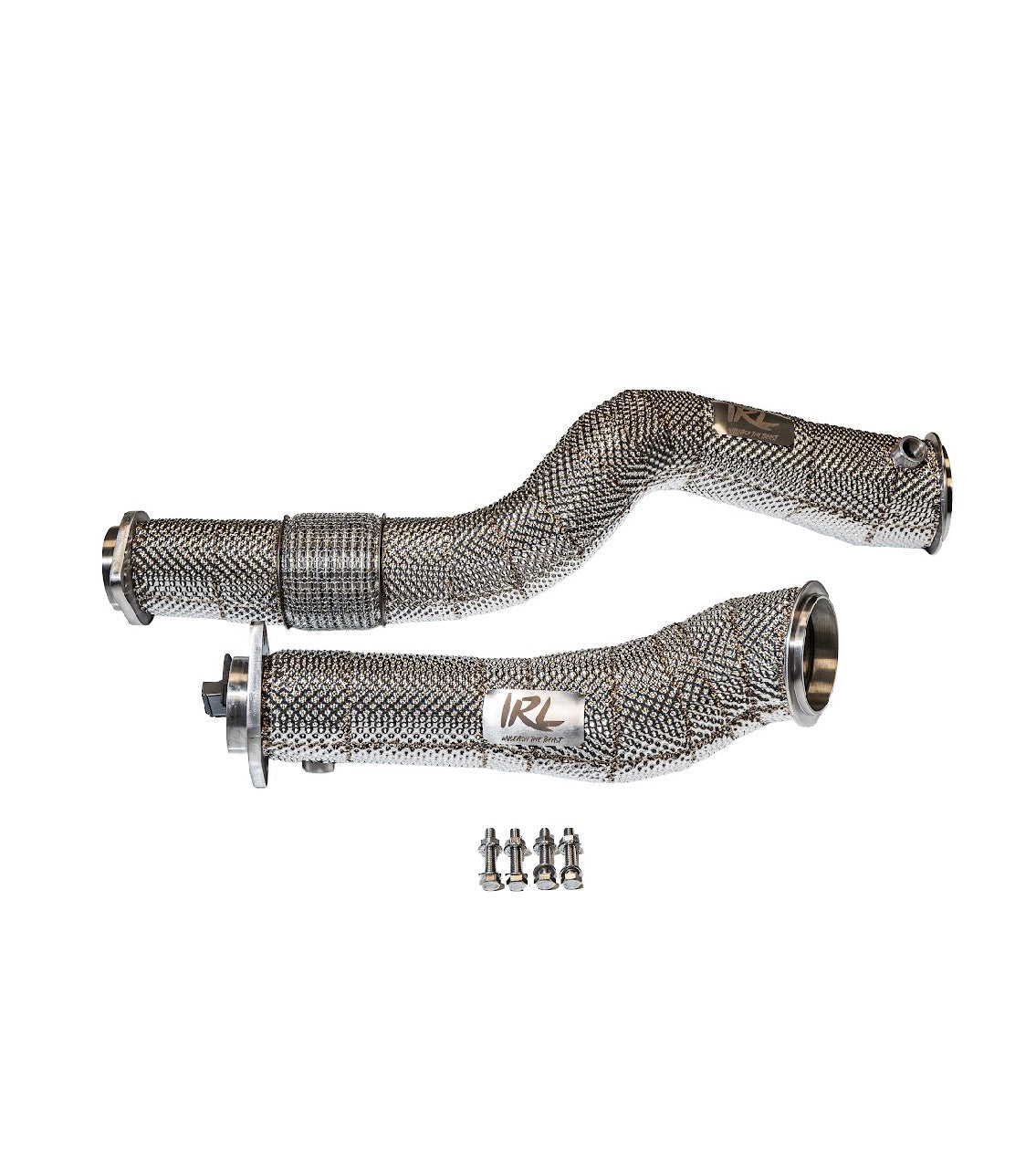 IRL F97 F98 X3M X4M 3.5ā MaxFlow Race Downpipes