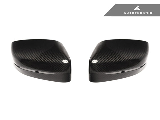 AutoTecknic Replacement Version II Dry Carbon Mirror Covers - G30 5-Series | G32 6-Series GT | G11 7-Series