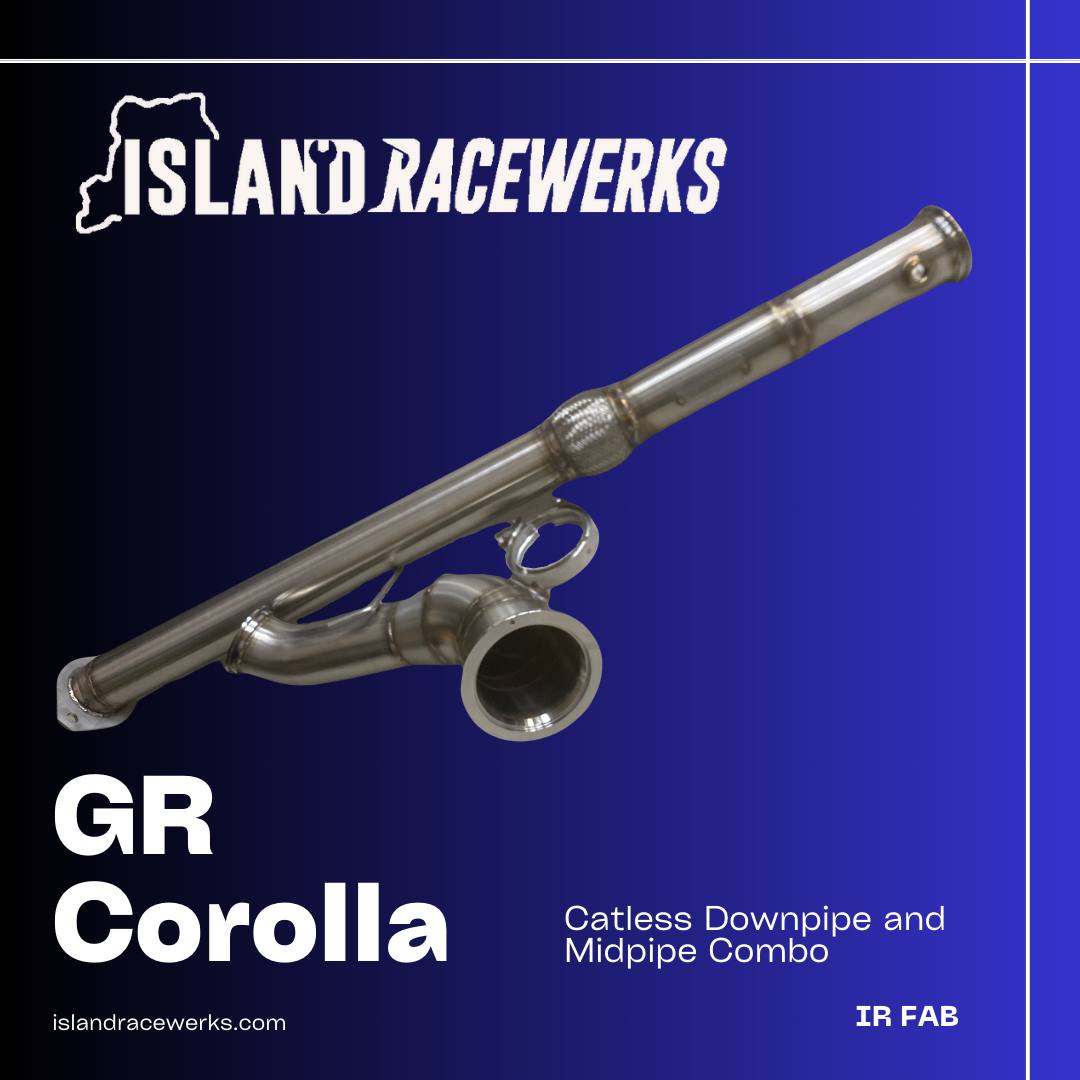 IR - Catless Downpipe + Midpipe || GR Corolla