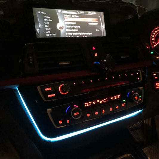 Island Racewerks - LED Ambient Light Dashboard Replacement || F30 F31 F32 F33 F35 F36 F80 F82 F83