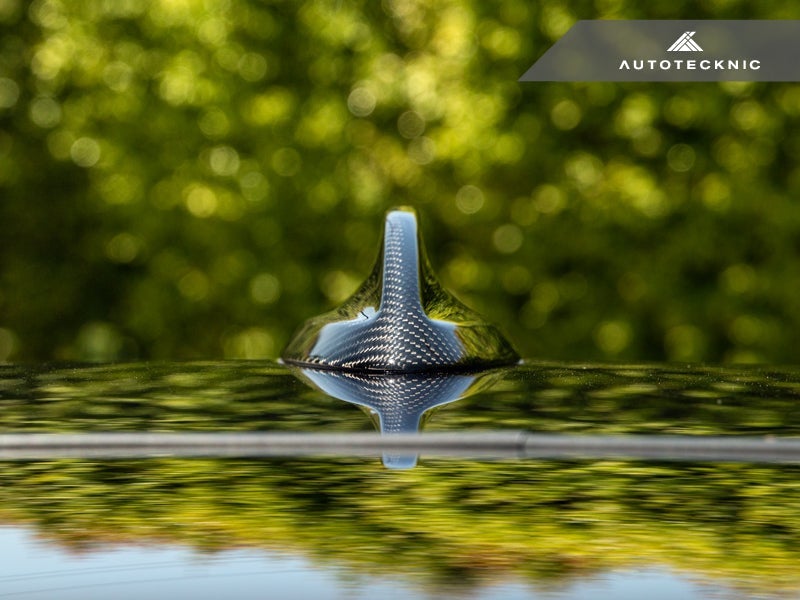 AutoTecknic Dry Carbon Roof Antenna Cover - G21 3-Series Touring Pre-LCI
