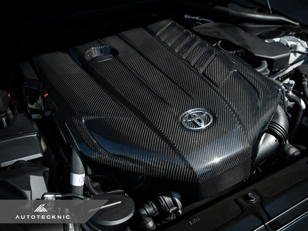 AutoTecknic Carbon Fiber Engine Cover - A90 Supra