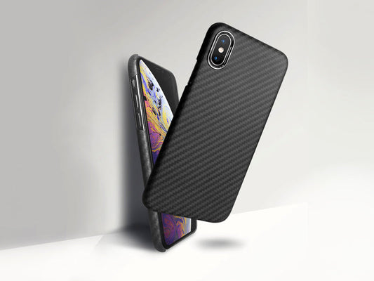 AutoTecknic Dry Carbon iPhone Cover - iPhone XS MAX - Matte Finish