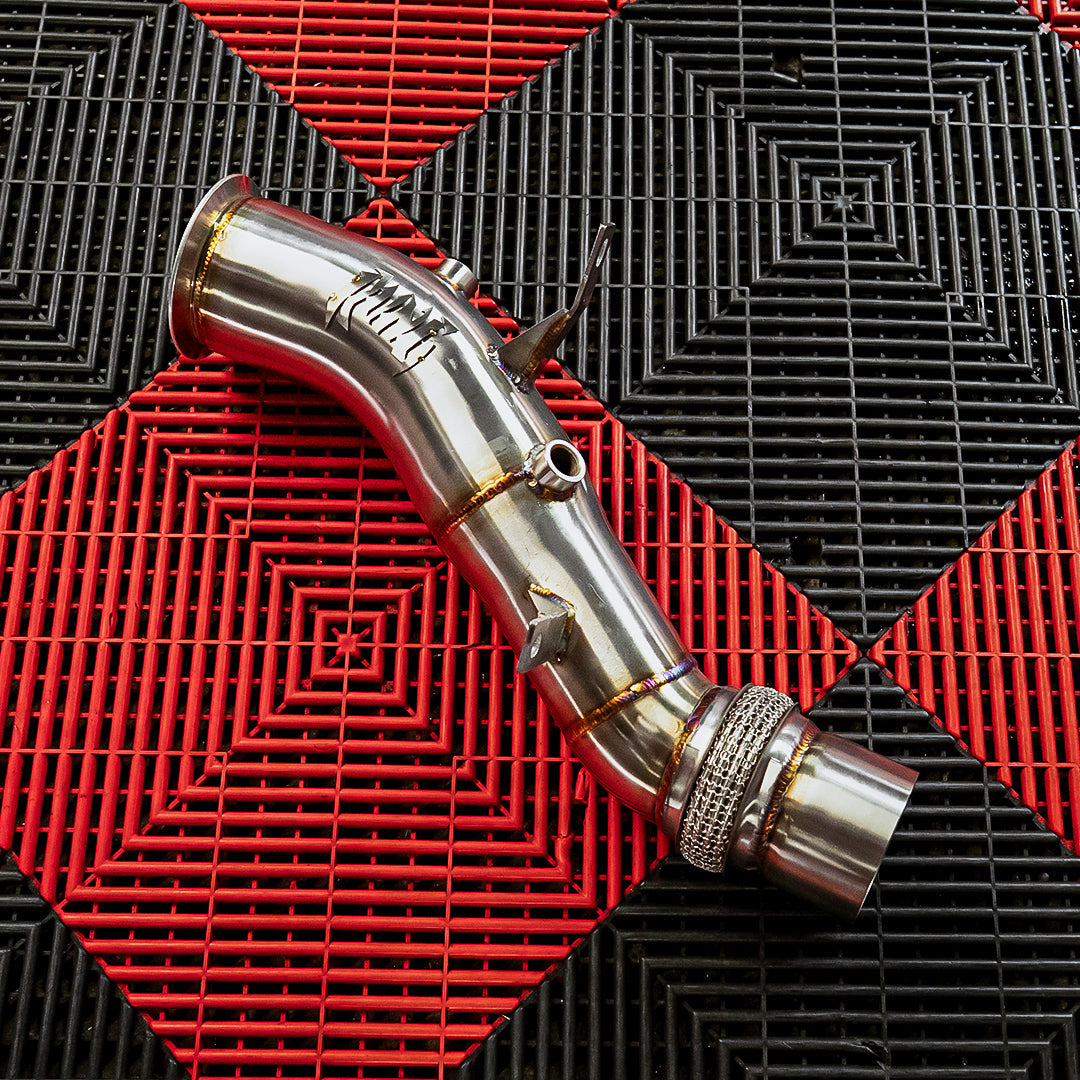 Rvng N55 F01,F02 740i,F10,F11,F15,F07 535i F06, F12, F13 640i E70, E71 X5 X6 Downpipe