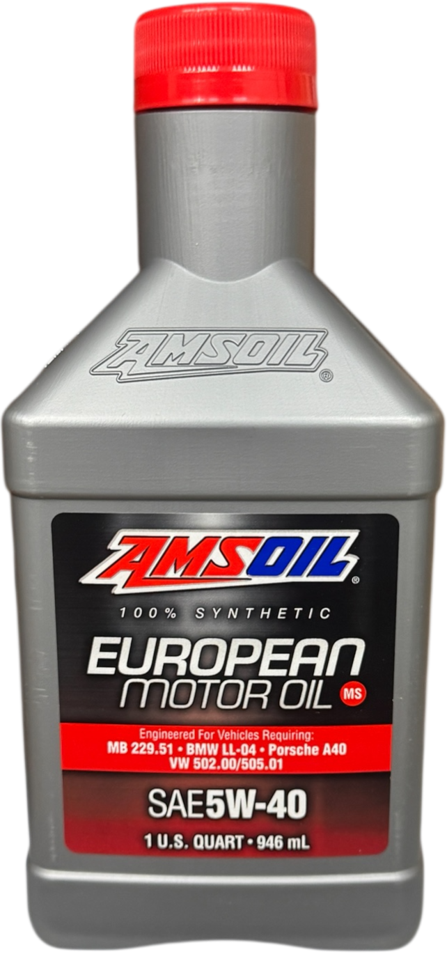 AMSOIL 5W-40 MS 100% SYNTHETIC EUROPEAN MOTOR OIL