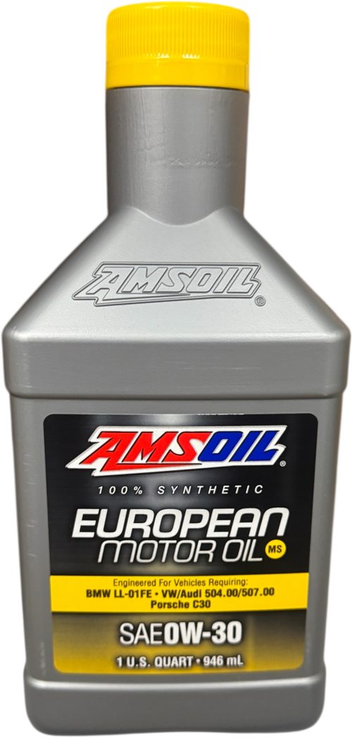 AMSOIL 0W-30 MS 100% SYNTHETIC EUROPEAN MOTOR OIL