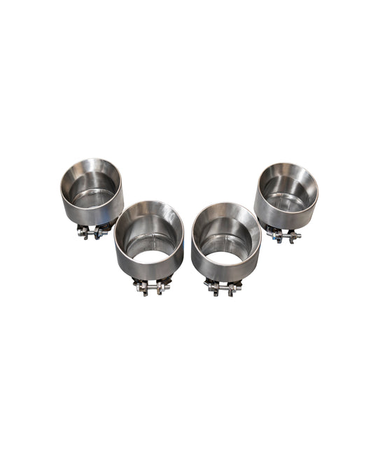 IRL G8X 4.5ā M2 M3 M4 OEM Replacement Tips Slant Cut