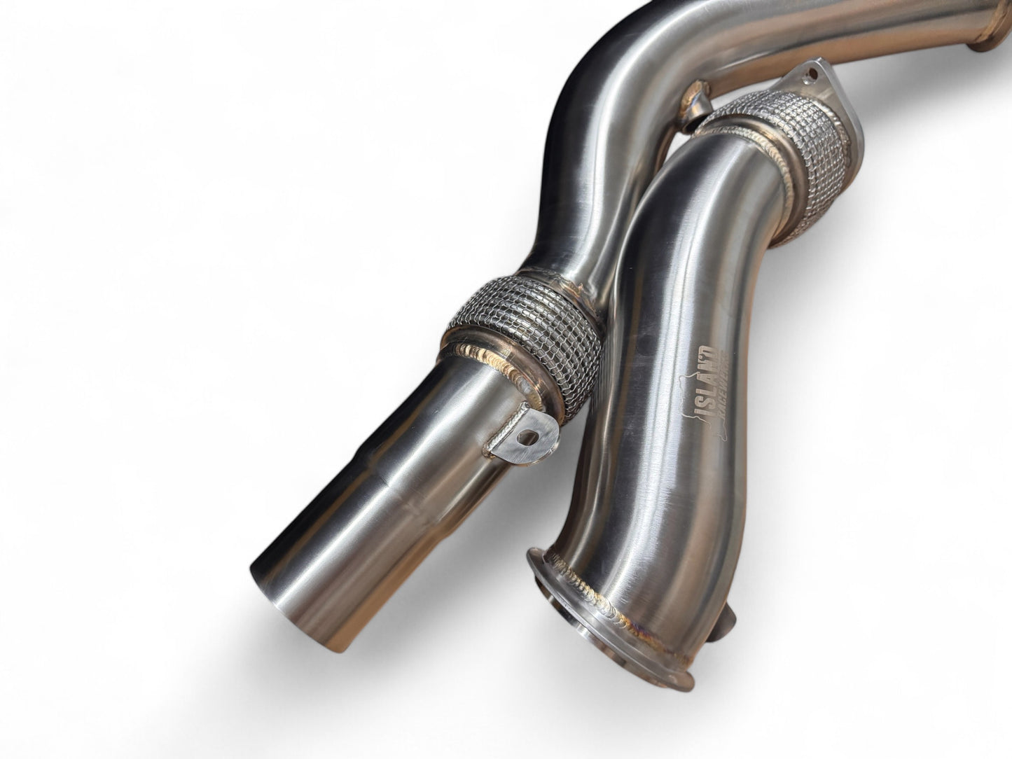 Island Racewerks - S55 Catless Downpipe (Decor)