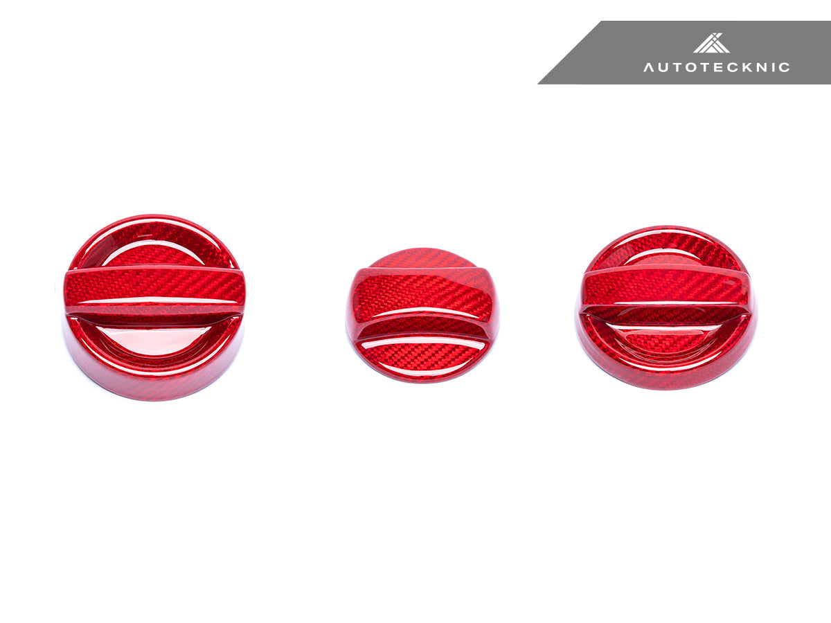 AutoTecknic Dry Carbon Competition Oil Cap Cover - F90 M5 | M5 Competition