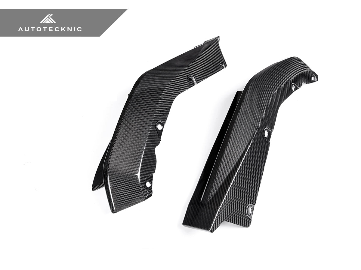 AutoTecknic Dry Carbon OEM-Spec Rear Splitter Set - G80/ G81 M3 | G82/ G83 M4