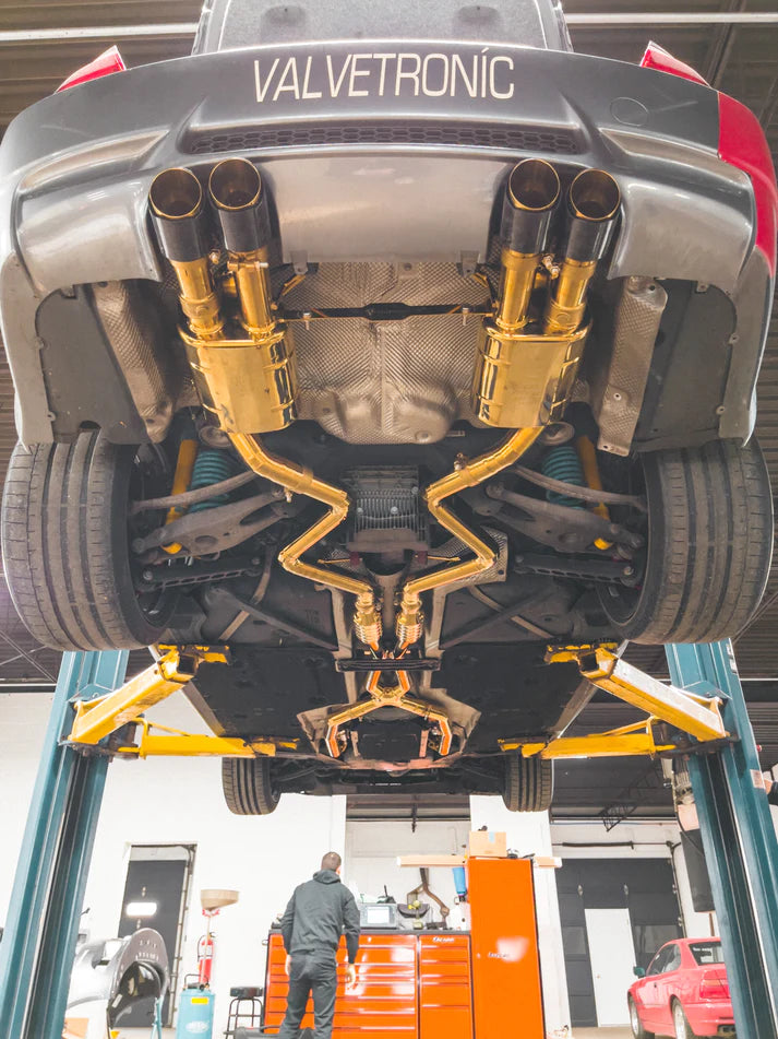 Valvetronic - V2 Vavled Race Exhaust System (Gold) || E9X (M3)