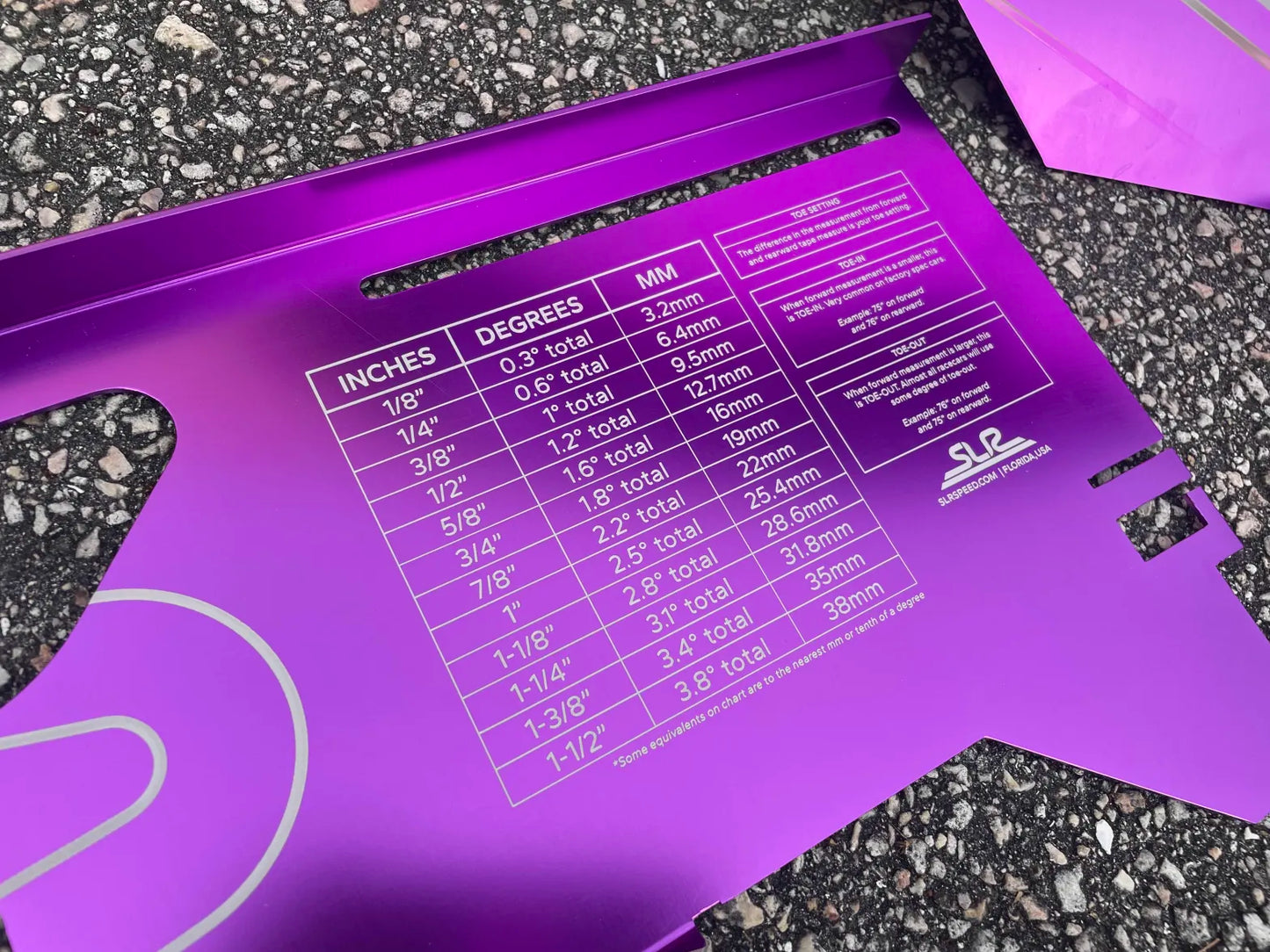 SLR Toe Plates for Subaru WRX