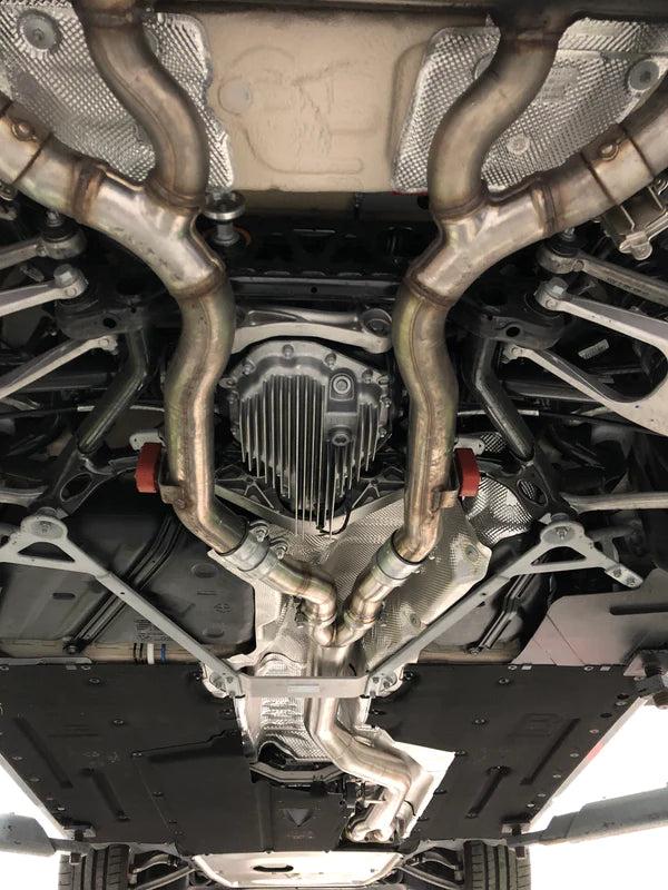 Active Autowerke - Competition Mid Pipe Includes Active F- Brace || F87 (M2)