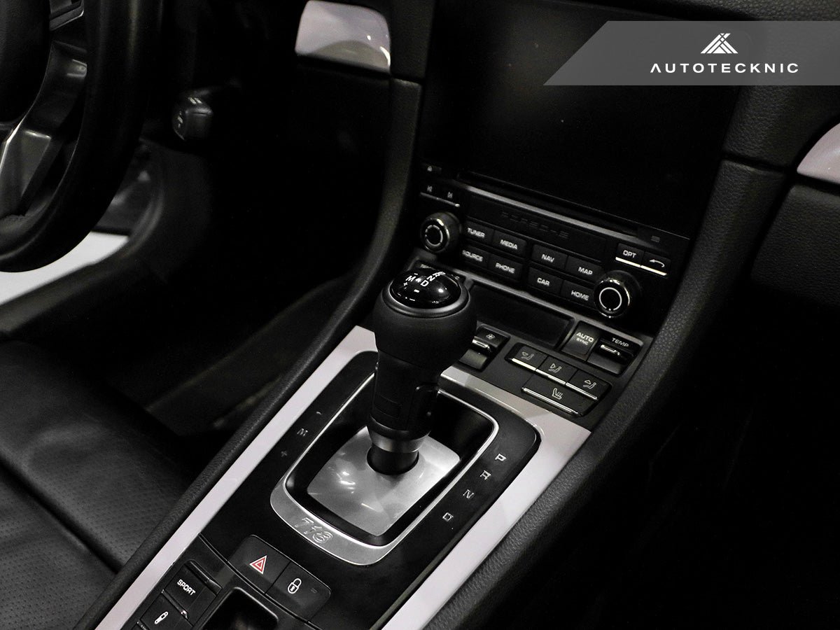 AutoTecknic Suede Shifter Knob - Porsche Macan (95B) 2015–2024