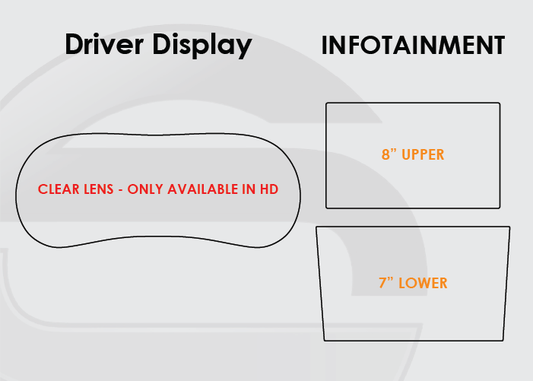 Infiniti Q50 Screen ProTech Kit
