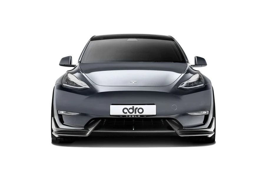 ADRO - PrePreg Carbon Fiber Front Lip || Model Y