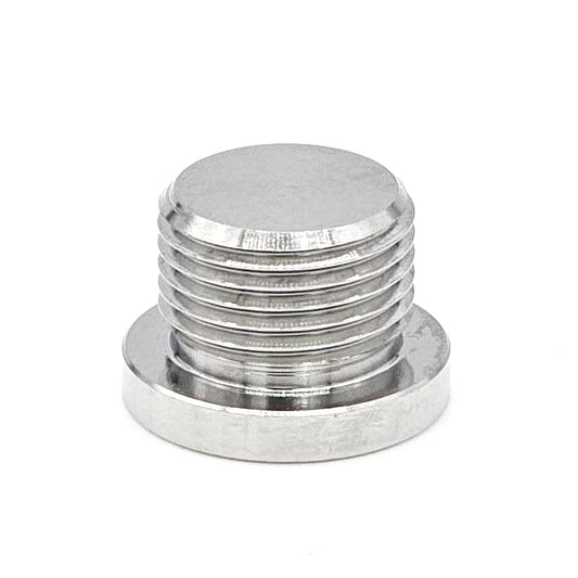M12 x 1.25 O2 Sensor Bung Plug - 6AL4V Grade 5 Titanium