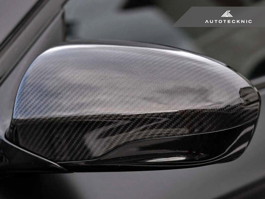 AutoTecknic Replacement Version II Dry Carbon Mirror Covers - BMW F10 M5