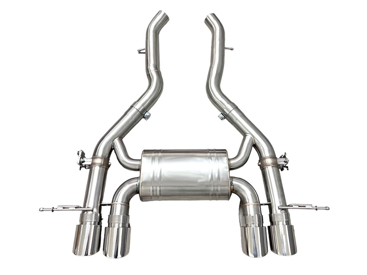 MAD BMW M2 G87 S58 Axle Back Exhaust