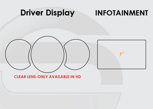 Porsche Cayman Screen ProTech Kit