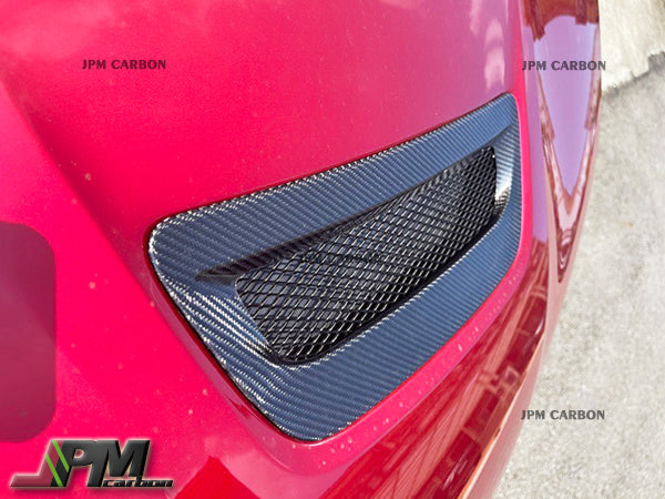 OEM Style Carbon Fiber Replacement Engine Hood Vent Cover Fits For 2015-2025 Lexus RC-F Only