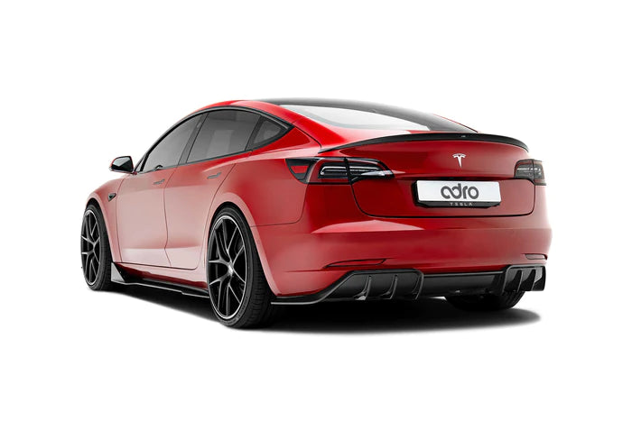 Adro - Premium Prepreg Carbon Fiber Spoiler || Model 3