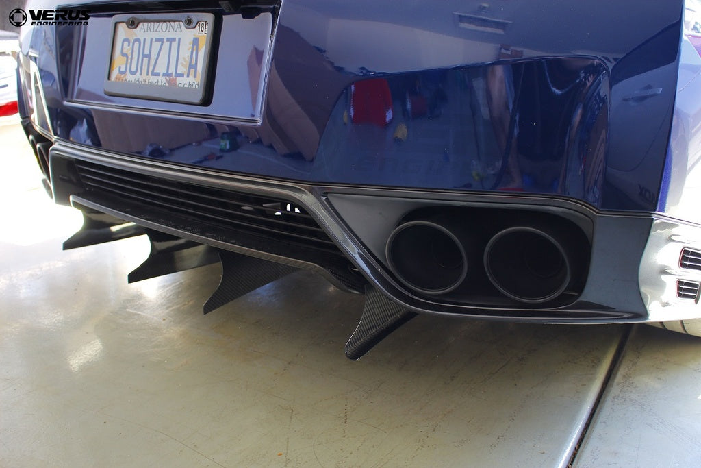 Verus - Rear Diffuser Strakes || R35