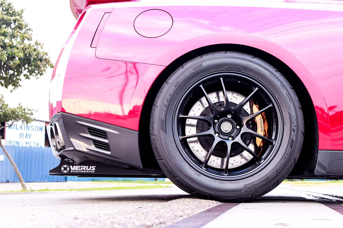 Verus - Rear Diffuser Strakes || R35